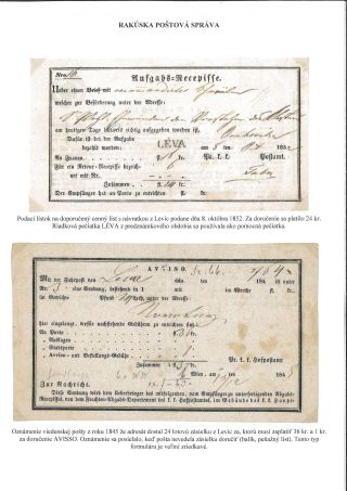 POŠTOVÁ HISTÓRIA OKRESU LEVICE – list 16