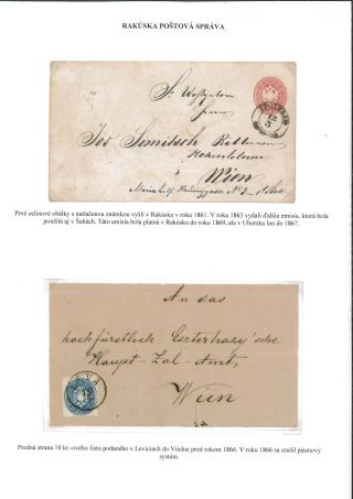 POSTGESCHICHTE DES BEZIRKS LEVICE – Blatt 32