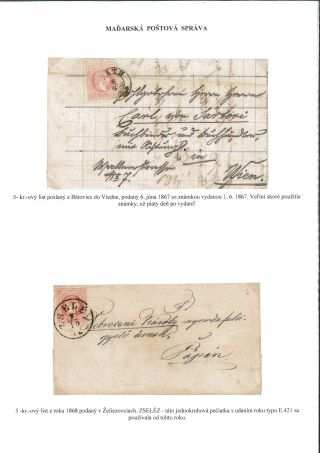 POSTGESCHICHTE DES BEZIRKS LEVICE – Blatt 38