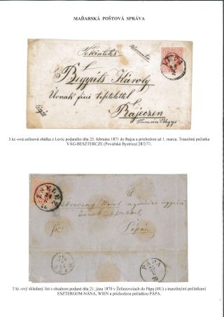 POSTGESCHICHTE DES BEZIRKS LEVICE – Blatt 43