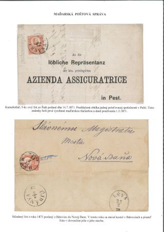 POSTGESCHICHTE DES BEZIRKS LEVICE – Blatt 45