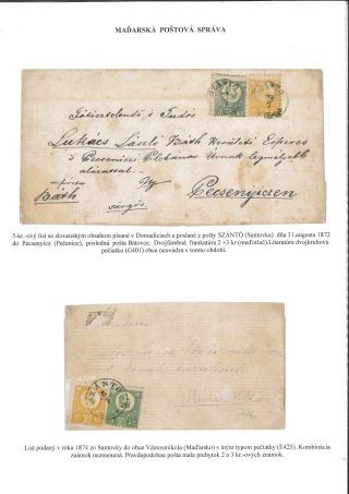POSTGESCHICHTE DES BEZIRKS LEVICE – Blatt 52