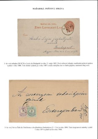 POSTGESCHICHTE DES BEZIRKS LEVICE – Blatt 59