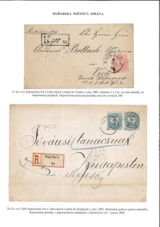 POSTGESCHICHTE DES BEZIRKS LEVICE – Blatt 60