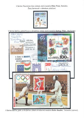 FENCING - FROM ITS ORIGIN TO SPORT FENCING AND ITS COMPETITION – sheet 45