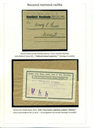 POŠTOVNÉ PLACENO V HOTOVOSTI V POPŘEVRATOVÉ DOBĚ LET 1918-1919 – list 8