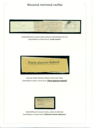 POŠTOVNÉ PLACENO V HOTOVOSTI V POPŘEVRATOVÉ DOBĚ LET 1918-1919 – list 10