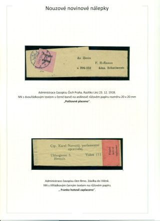 POŠTOVNÉ PLACENO V HOTOVOSTI V POPŘEVRATOVÉ DOBĚ LET 1918-1919 – list 12