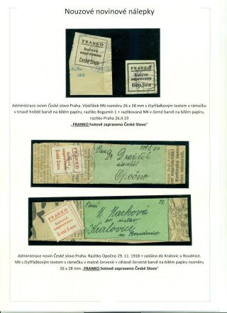 POŠTOVNÉ PLACENO V HOTOVOSTI V POPŘEVRATOVÉ DOBĚ LET 1918-1919 – list 19