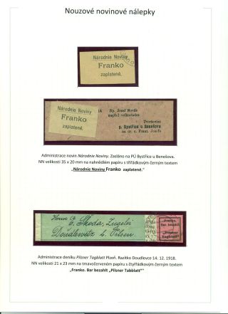 POŠTOVNÉ PLACENO V HOTOVOSTI V POPŘEVRATOVÉ DOBĚ LET 1918-1919 – list 20