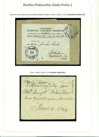 POŠTOVNÉ PLACENO V HOTOVOSTI V POPŘEVRATOVÉ DOBĚ LET 1918-1919 – list 27
