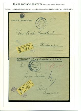 POŠTOVNÉ PLACENO V HOTOVOSTI V POPŘEVRATOVÉ DOBĚ LET 1918-1919 – list 30