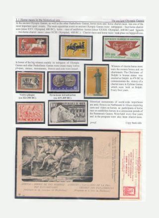 THE KING OF SPORT - EQUESTRIAN SPORT – sheet 5