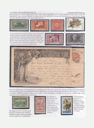 THE KING OF SPORT - EQUESTRIAN SPORT – sheet 6