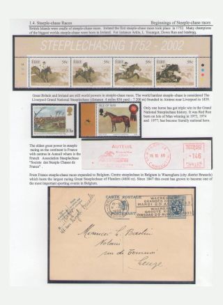 THE KING OF SPORT - EQUESTRIAN SPORT – sheet 29