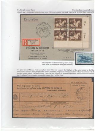 THE KING OF SPORT - EQUESTRIAN SPORT – sheet 30