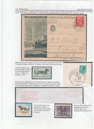 THE KING OF SPORT - EQUESTRIAN SPORT – sheet 35