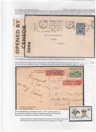 THE KING OF SPORT - EQUESTRIAN SPORT – sheet 48