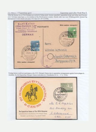 THE KING OF SPORT - EQUESTRIAN SPORT – sheet 49