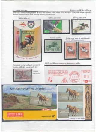 THE KING OF SPORT - EQUESTRIAN SPORT – sheet 51