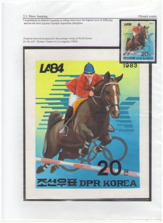 THE KING OF SPORT - EQUESTRIAN SPORT – sheet 54