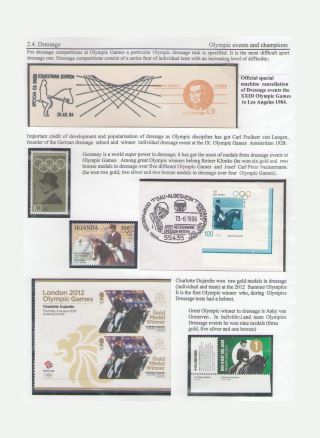 THE KING OF SPORT - EQUESTRIAN SPORT – sheet 60