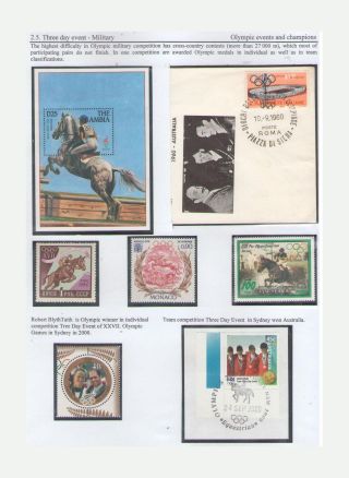 THE KING OF SPORT - EQUESTRIAN SPORT – sheet 64