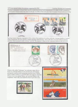 THE KING OF SPORT - EQUESTRIAN SPORT – sheet 67