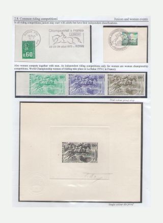 THE KING OF SPORT - EQUESTRIAN SPORT – sheet 69