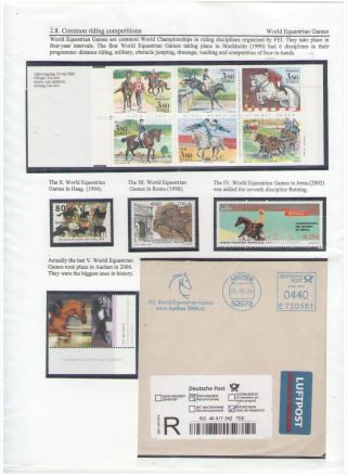 THE KING OF SPORT - EQUESTRIAN SPORT – sheet 70