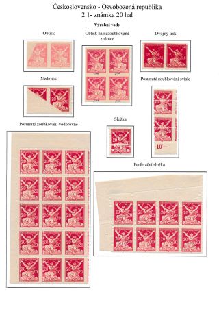 CZECHOSLOVAKIA - LIBERATED REPUBLIC – sheet 5