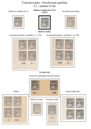CZECHOSLOVAKIA - LIBERATED REPUBLIC – sheet 6