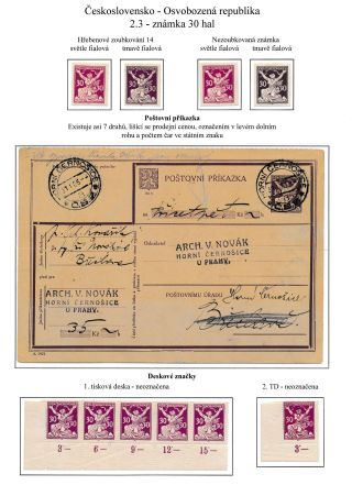 CZECHOSLOVAKIA - LIBERATED REPUBLIC – sheet 8