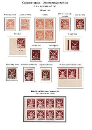 ČESKOSLOVENSKO - OSVOBOZENÁ REPUBLIKA – list 19