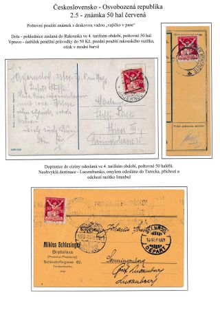 ČESKOSLOVENSKO - OSVOBOZENÁ REPUBLIKA – list 26