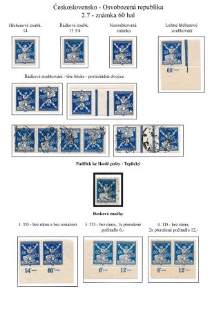ČESKOSLOVENSKO - OSVOBOZENÁ REPUBLIKA – list 37