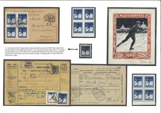 DIE ERSTE MODERNE SPORTBRIEFMARKEN DER WELT – Blatt 3