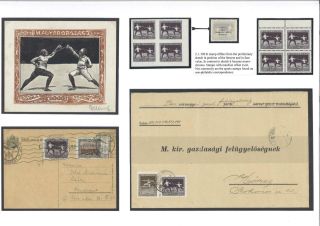 DIE ERSTE MODERNE SPORTBRIEFMARKEN DER WELT – Blatt 5