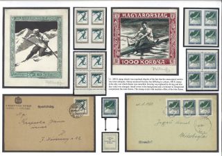 DIE ERSTE MODERNE SPORTBRIEFMARKEN DER WELT – Blatt 6