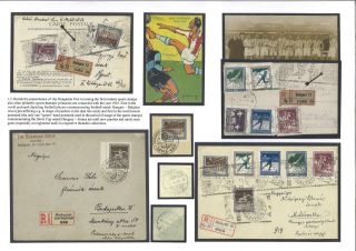 DIE ERSTE MODERNE SPORTBRIEFMARKEN DER WELT – Blatt 7