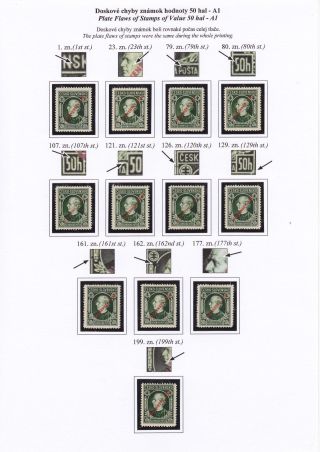 SLOVAKIA 1939: POSTAGE STAMPS WITH PORTRAIT OF ANDREJ HLINKA – sheet 9