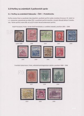 PERFINY Z ÚZEMÍ ČESKOSLOVENSKA 1881-1949 – list 33