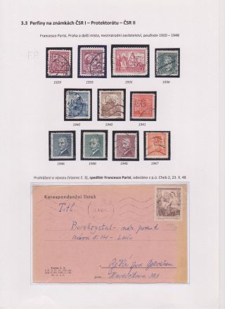 PERFINY Z ÚZEMÍ ČESKOSLOVENSKA 1881-1949 – list 42
