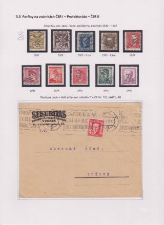 PERFINY Z ÚZEMÍ ČESKOSLOVENSKA 1881-1949 – list 47