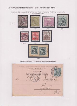 PERFINY Z ÚZEMÍ ČESKOSLOVENSKA 1881-1949 – list 50