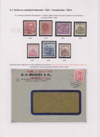 PERFINY Z ÚZEMÍ ČESKOSLOVENSKA 1881-1949 – list 51
