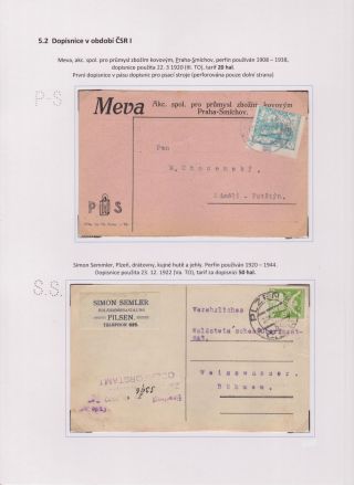 PERFINY Z ÚZEMÍ ČESKOSLOVENSKA 1881-1949 – list 58