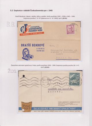 PERFINY Z ÚZEMÍ ČESKOSLOVENSKA 1881-1949 – list 62