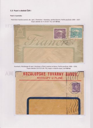PERFINY Z ÚZEMÍ ČESKOSLOVENSKA 1881-1949 – list 64