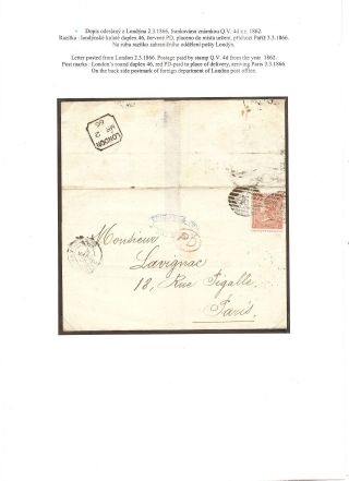 GREAT BRITAIN 1814-1901 – sheet 22